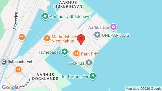 Apartments for rent i Aarhus C - kort over placeringen