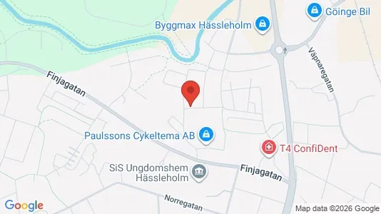 Apartments for rent i Hässleholm - kort over placeringen