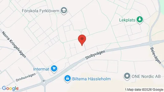 Apartments for rent i Hässleholm - kort over placeringen
