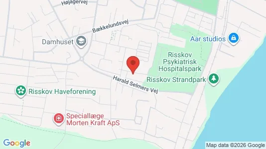 Apartments for rent i Risskov - kort over placeringen