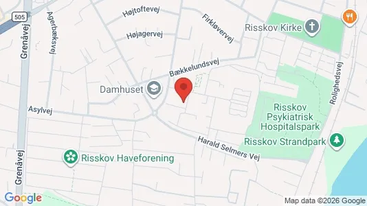 Apartments for rent i Risskov - kort over placeringen