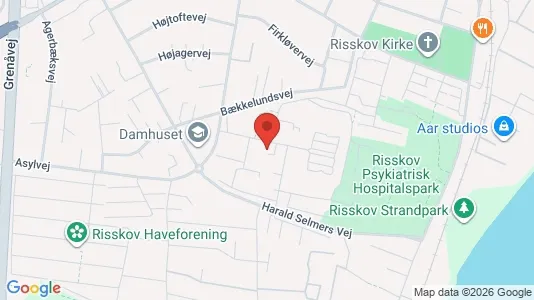 Apartments for rent i Risskov - kort over placeringen