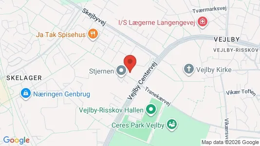 Apartments for rent i Risskov - kort over placeringen