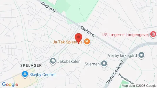 Apartments for rent i Risskov - kort over placeringen