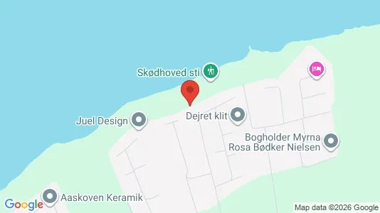 Apartments for rent i Knebel - kort over placeringen