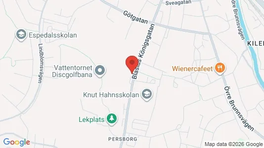 Apartments for rent i Ronneby - kort over placeringen