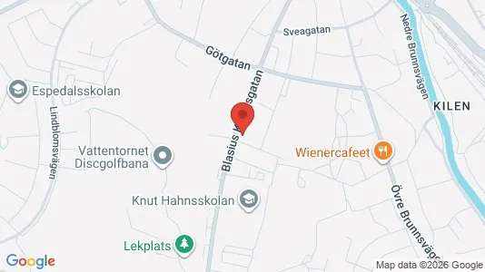 Apartments for rent i Ronneby - kort over placeringen