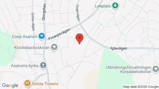 Apartments for rent i Karlshamn - kort over placeringen