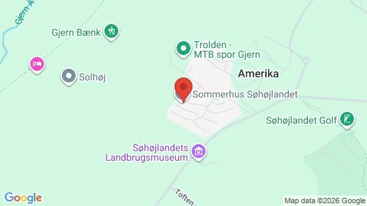 Apartments for rent i Gjern - kort over placeringen