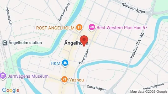 Apartments for rent i Ängelholm - kort over placeringen