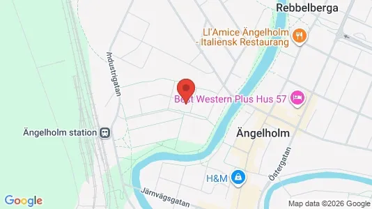 Apartments for rent i Ängelholm - kort over placeringen