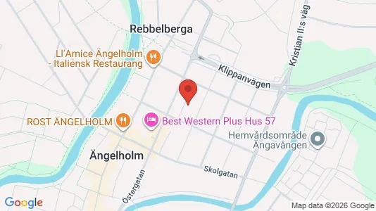 Apartments for rent i Ängelholm - kort over placeringen