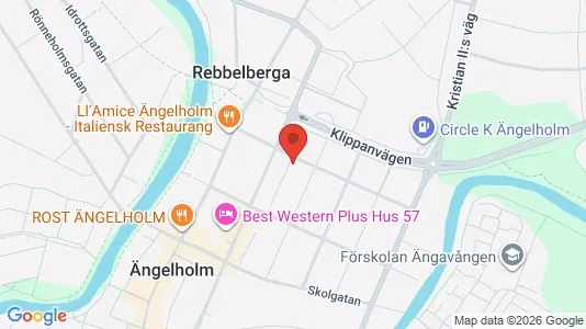 Apartments for rent i Ängelholm - kort over placeringen