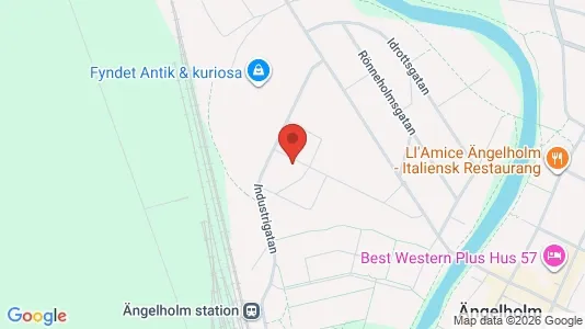 Apartments for rent i Ängelholm - kort over placeringen