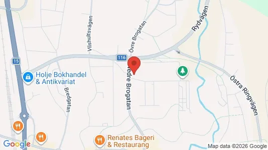 Apartments for rent i Olofström - kort over placeringen