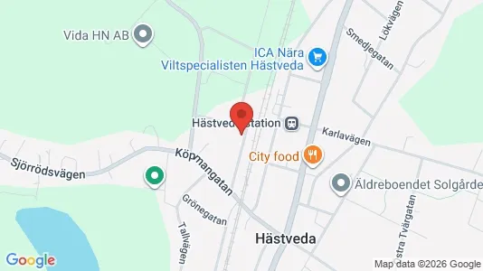 Apartments for rent i Hässleholm - kort over placeringen