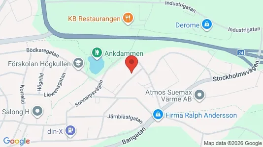 Apartments for rent i Örkelljunga - kort over placeringen