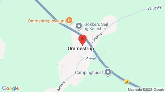 Apartments for rent i Mørke - kort over placeringen