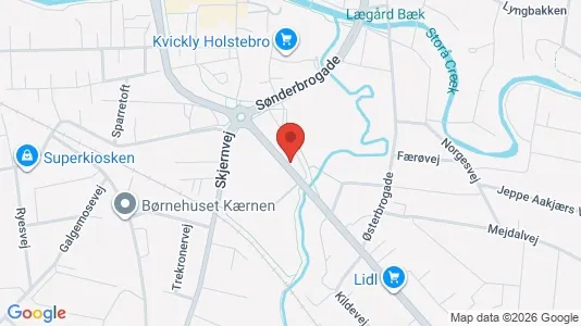 Apartments for rent i Holstebro - kort over placeringen