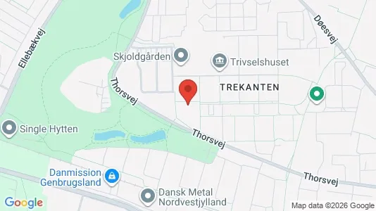 Apartments for rent i Holstebro - kort over placeringen