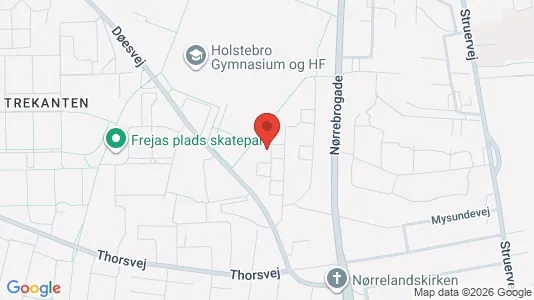 Apartments for rent i Holstebro - kort over placeringen