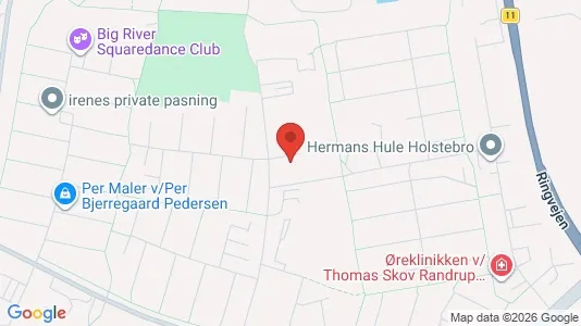 Apartments for rent i Holstebro - kort over placeringen