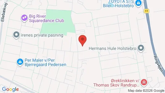Apartments for rent i Holstebro - kort over placeringen