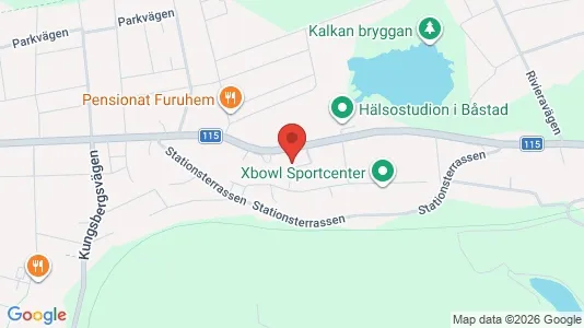 Apartments for rent i Båstad - kort over placeringen