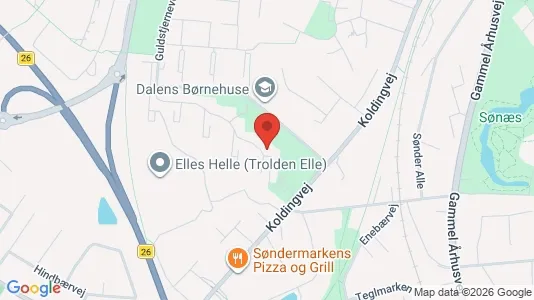 Rooms for rent i Viborg - kort over placeringen