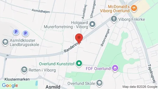Apartments for rent i Viborg - kort over placeringen