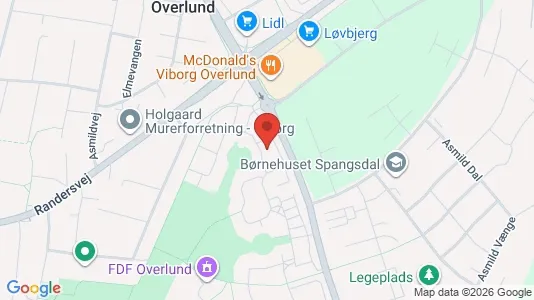 Apartments for rent i Viborg - kort over placeringen