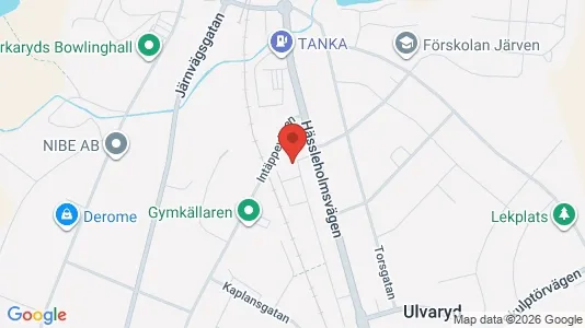 Apartments for rent i Markaryd - kort over placeringen