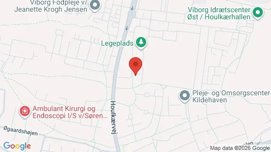 Apartments for rent i Viborg - kort over placeringen