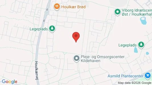 Apartments for rent i Viborg - kort over placeringen
