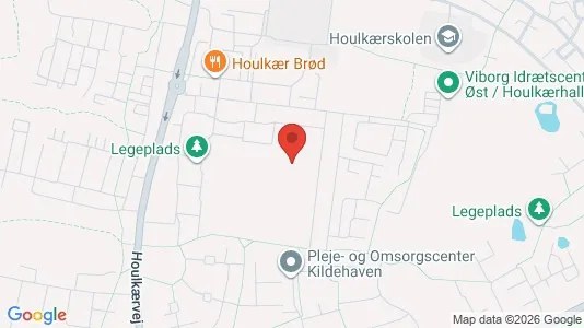 Apartments for rent i Viborg - kort over placeringen