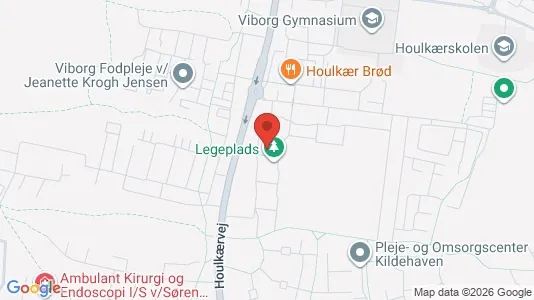 Apartments for rent i Viborg - kort over placeringen