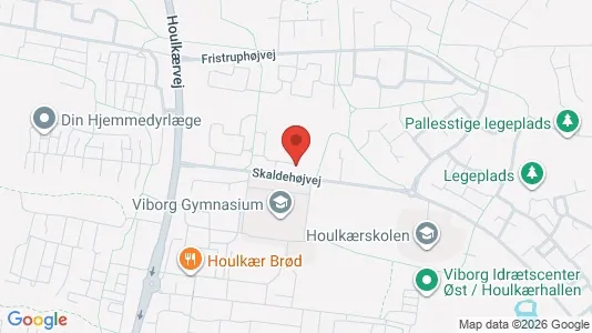Apartments for rent i Viborg - kort over placeringen