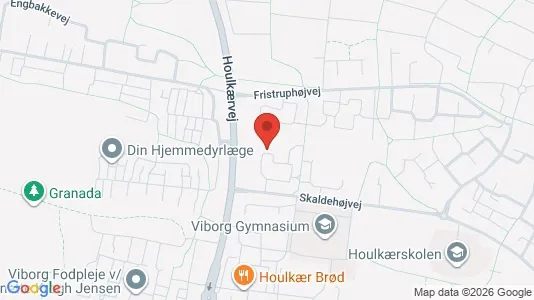 Apartments for rent i Viborg - kort over placeringen