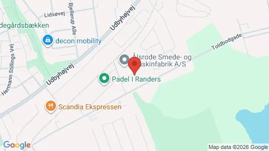 Apartments for rent i Randers NØ - kort over placeringen