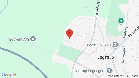 Apartments for rent i Løgstrup - kort over placeringen