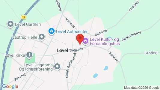 Apartments for rent i Tjele - kort over placeringen