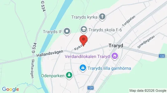 Apartments for rent i Markaryd - kort over placeringen