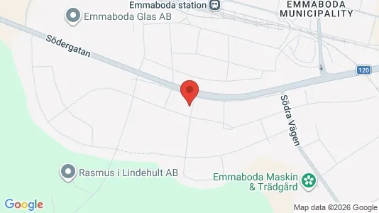 Apartments for rent i Emmaboda - kort over placeringen