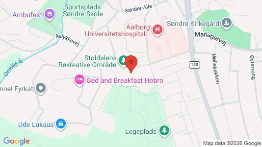 Apartments for rent i Hobro - kort over placeringen