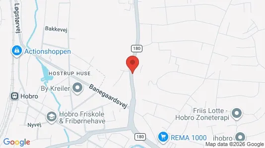 Apartments for rent i Hobro - kort over placeringen