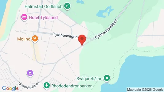 Apartments for rent i Halmstad - kort over placeringen