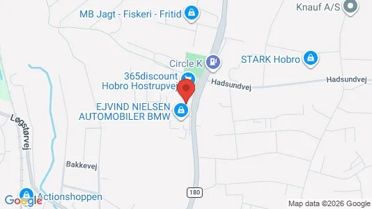 Apartments for rent i Hobro - kort over placeringen