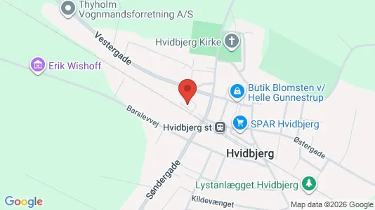 Apartments for rent i Thyholm - kort over placeringen