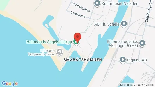 Apartments for rent i Halmstad - kort over placeringen