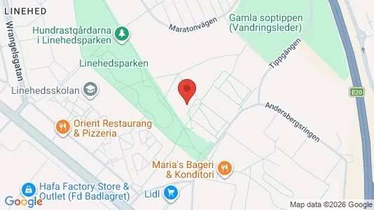 Apartments for rent i Halmstad - kort over placeringen